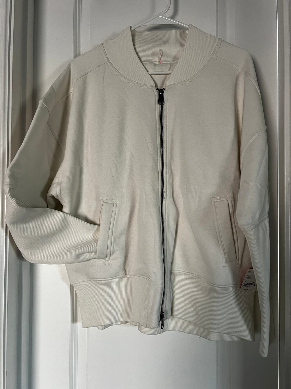 NWT Free People Movement Lightweight Cotton Jacket | White | Size M